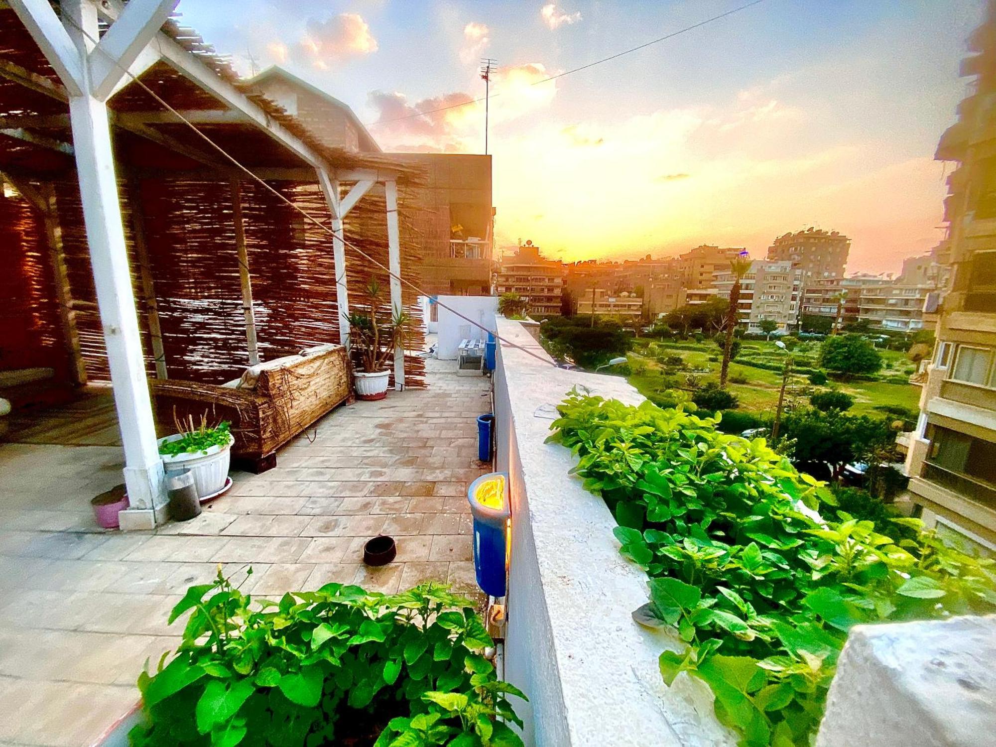 Airport Rooftop Club Luxurious Rooms And Studios Кайро Екстериор снимка